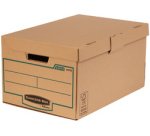 BANKERS BOX EARTH caisse d'archivage avec couvercle