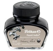 Encre 'Fount India', noir, dans un flacon