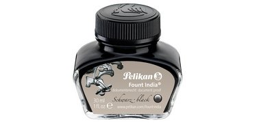 Encre 'Fount India', noir, dans un flacon