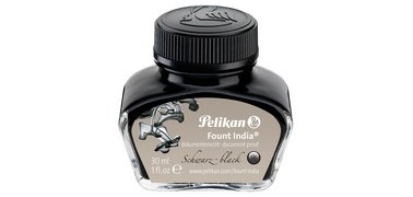 Encre 'Fount India', noir, dans un flacon