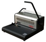 Perforelieur HD comb relieur, A4 - A5, argent / noir