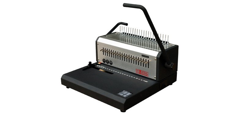 Inbindmachine HD, zilverkleurig/zwart, A4-A5