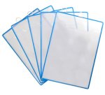 by tarifold Porte brochures avec anse, A4, bleu