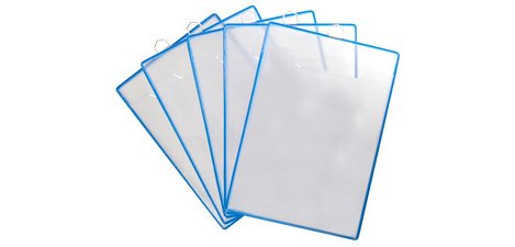 by tarifold Porte brochures avec anse, A4, bleu
