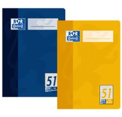 cahier Octave DIN A6, ligné, 90 g/m2, 64 pages,