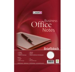 Schrijfblok 'Business Office Notes' A4 geruit