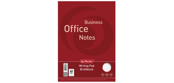 Bloc de correspondance 'Business Office notes' A4,