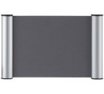 Plaque de porte clip, 180 x 115 mm - A6, argent