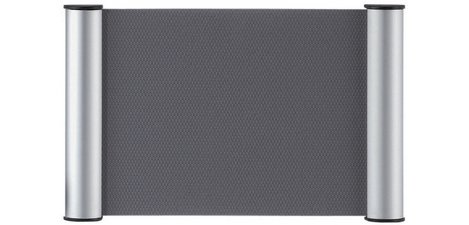 Plaque de porte clip, argent