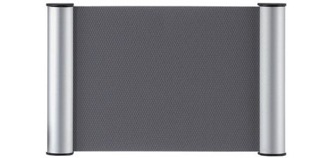 Plaque de porte clip, 180 x 115 mm - A6, argent