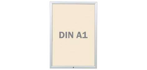 Cadre porte-affiches Security, A4, cadre 32 mm