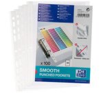Pochettes perforées, A5, PP, 0,06 mm, transparent