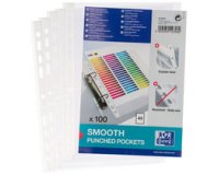 Geperforeerde hoesjes, A5, PP, 0,06 mm, transparant