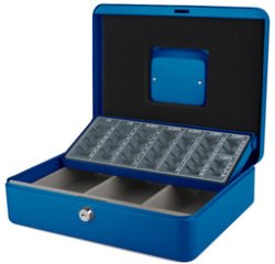 Caisse à monnaie avec trieur de pièces