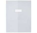 Protège-cahier Cristal Luxe 240 x 320 mm, incolore