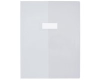 Protège-cahier Cristal Luxe 240 x 320 mm, incolore