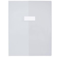 Protège-cahier Cristal Luxe 240 x 320 mm, incolore