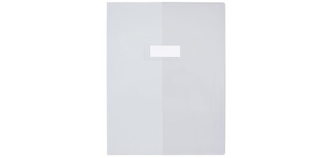 Protège-cahier Cristal Luxe 240 x 320 mm, incolore