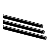 Baguette reliure manuelle Exacompta Serodo® 12 mm noire - Paquet de 25