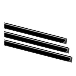 Baguette reliure manuelle Exacompta Serodo® 12 mm noire - Paquet de 25