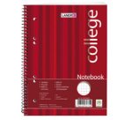 bloc-notes 'college', A5, 160 feuilles, quadrillé,