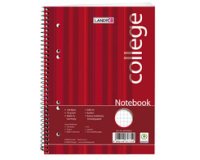 bloc-notes 'college', A5, 160 feuilles, quadrillé,