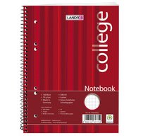 bloc-notes 'college', A5, 160 feuilles, quadrillé,