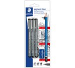 Feutre à pigment 'Artist Set', noir, carte blister