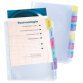 Hoesjes met perforatierand en tabs, 12 tabs