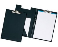 Porte-bloc à couverture Bantex, A4, noir