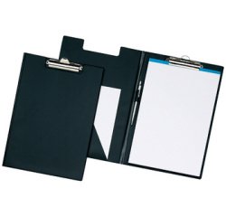 Porte-bloc à couverture Bantex, A4, noir