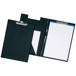 Porte-bloc à couverture Bantex, A4, noir