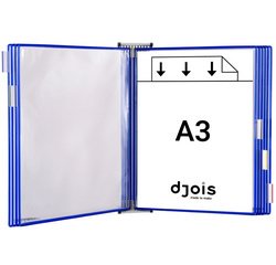Metalen wandset, A3, met toebehoren, geassorteerd