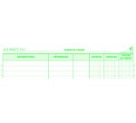 Manifold 'Encaissement', 297 x 210 mm, dupli