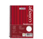 bloc-notes 'college', A6, 160 feuilles, quadrillé