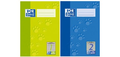 cahier scolaire, format A5, linéature 2 / ligné,