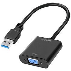 DIGITUS Adaptateur graphique USB 3.0 - VGA, noir