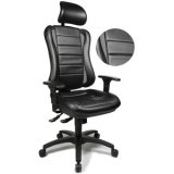 Fauteuil de bureau 'Head Point RS', noir / noir