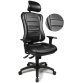 Fauteuil de bureau 'Head Point RS', noir / noir