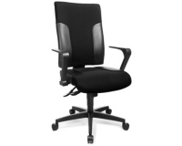 Fauteuil de bureau 'Two 20', noir / noir
