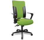 Fauteuil de bureau 'Two 20', noir / noir