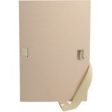 Expanding spine folder - tinted paper - A4 folio - Mastic