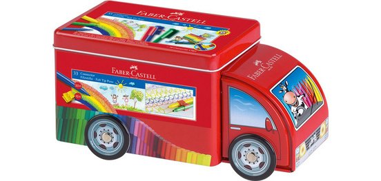FABER-CASTELL Stylo feutre CONNECTOR PEN, camion de 33