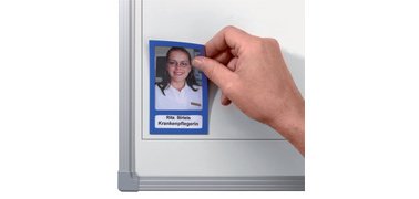 Pochette magnétique transparente, 72 x 115 mm