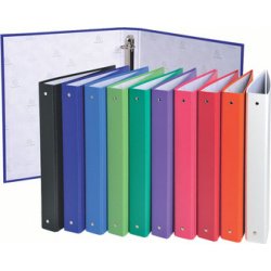 Exacompta PP covered Ring Binder, A4, 4 rings, 40mm spine