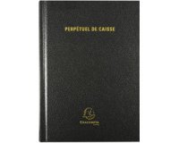 Agenda bureau 14,8x21 cm Caisse Perpétuel Journalier - Noir