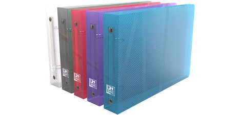 HAWAI A5 landscape ring binder, assorted