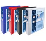 Classeur PP personnalisable Kreacover - 2 anneaux en D 50mm - A4 maxi - Blanc