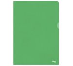 Pochette coins Standard, A4, PP grainé, rouge