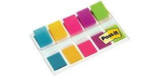 Marque-pages Post'it Index mini, 11,9 x 43,2 mm, pack éco